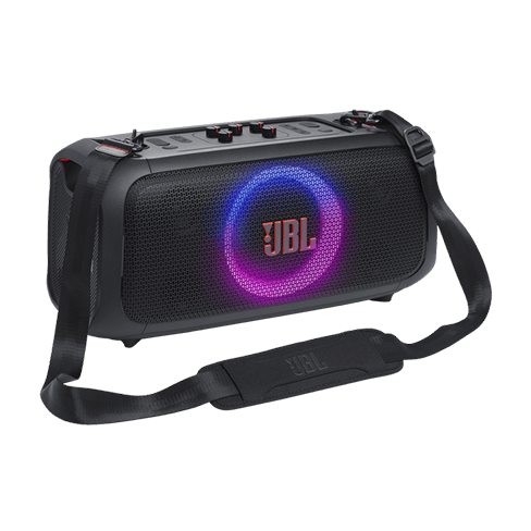 JBL PartyBox On-The-Go Essential Melns 3 img.