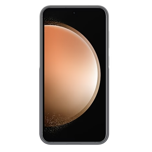 Samsung Galaxy S23 FE чехол (Silicone Cover) Оранжевый 3 img.