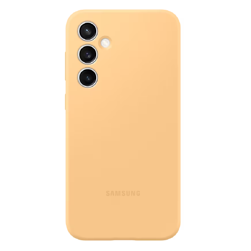 Samsung Galaxy S23 FE чехол (Silicone Cover) Оранжевый 1 img.