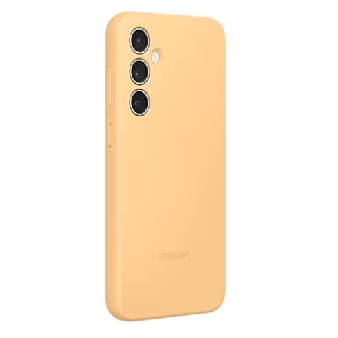 Samsung Galaxy S23 FE чехол (Silicone Cover) Оранжевый 2 img.