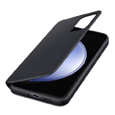 Samsung Galaxy S23 FE чехол (Smart View Wallet Case) Чёрный 3 img.
