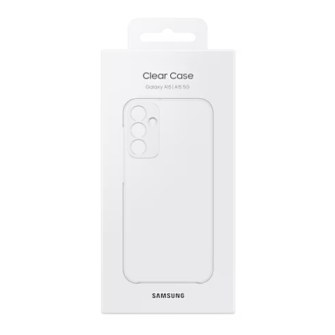 Samsung Galaxy A15/A15 5G aizsargvāciņš (Clear Cover) Caurspīdīgs 4 img.