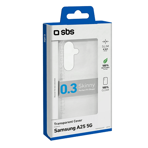 SBS Samsung Galaxy A25 aizsargvāciņš (Skinny Cover) Caurspīdīgs 2 img.