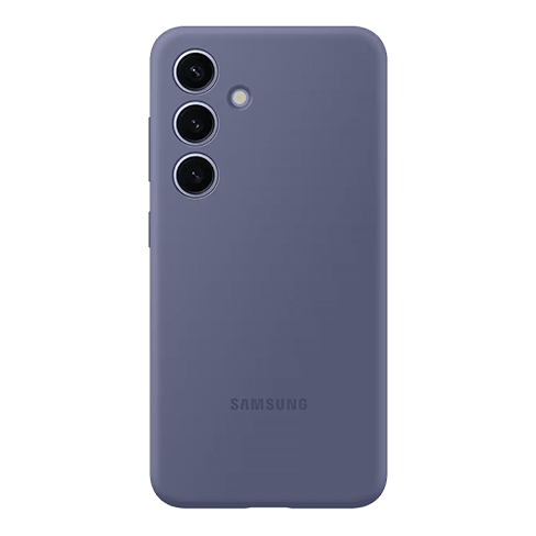 Samsung Galaxy S24 aizsargvāciņš (Silicone Cover) Violets 1 img.