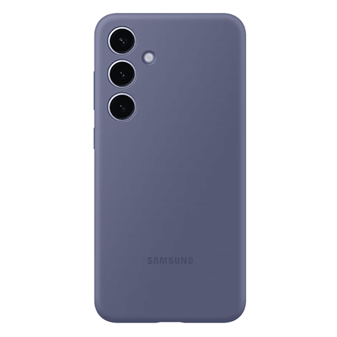 Samsung Galaxy S24+ чехол (Silicone Cover) Фиолетовый 1 img.