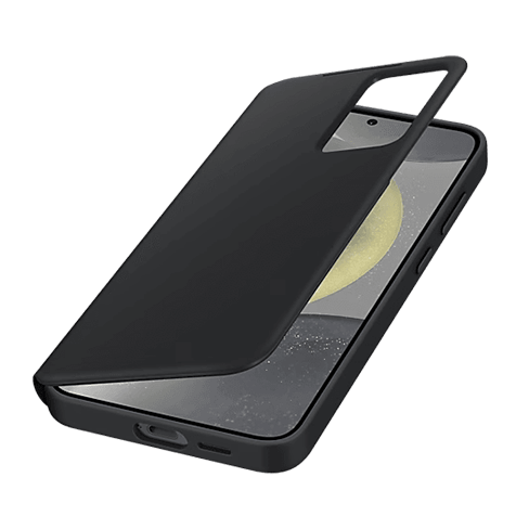 Samsung Galaxy S24+ aizsargvāciņš (Smart View Wallet Case) Melns 3 img.