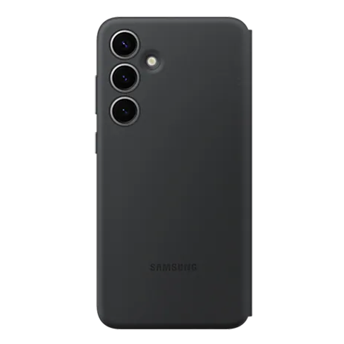 Samsung Galaxy S24+ aizsargvāciņš (Smart View Wallet Case) Melns 1 img.