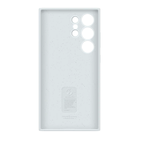 Samsung Galaxy S24 Ultra aizsargvāciņš (Silicone Cover) Balts 3 img.