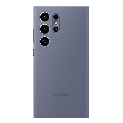 Samsung Galaxy S24 Ultra чехол (Smart View Wallet Case) Фиолетовый 1 img.