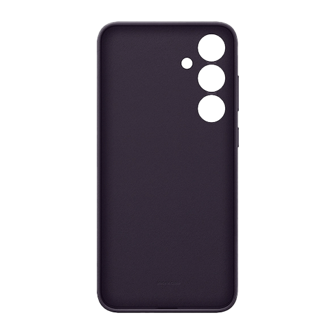 Samsung Galaxy S24+ чехол (Vegan Leather Cover) Фиолетовый 3 img.