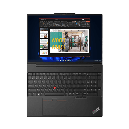 Lenovo ThinkPad E16 (Gen 1) 21JN000DMH Melns 256 GB 7 img.