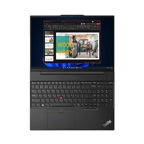 Lenovo ThinkPad E16 (Gen 1) 21JT0021MH Melns 256 GB 6 img.