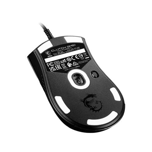 MSI GM51 Lightweight Gaming Mouse Чёрный 3 img.