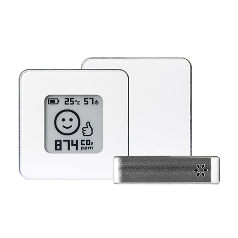 Airvalent Smart Home gaisa kvalitātes sensors Balts 4 img.