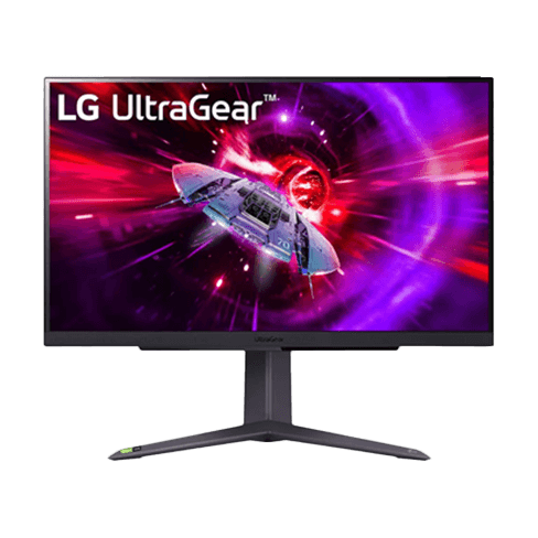 LG UltraGear QHD Gaming Monitor 27GR75Q-B Melns 1 img.