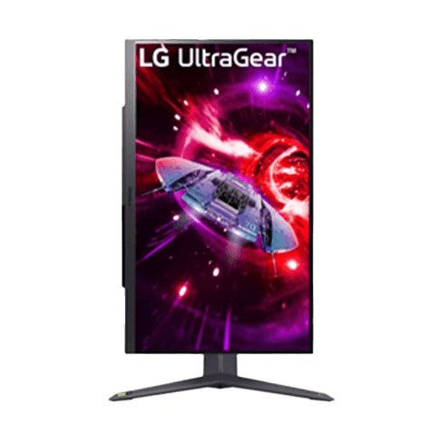 LG UltraGear QHD Gaming Monitor 27GR75Q-B Melns 6 img.