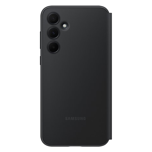 Samsung Galaxy A35 aizsargvāciņš (Smart View Wallet Case) Melns 3 img.