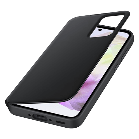 Samsung Galaxy A35 чехол (Smart View Wallet Case) Чёрный 4 img.