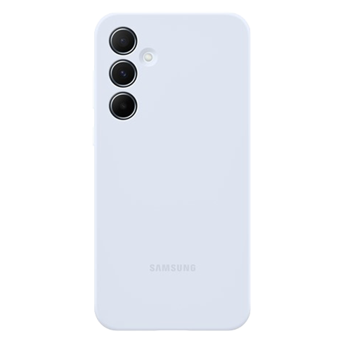 Samsung Galaxy A55 aizsargvāciņš (Silicone Cover) Zils 1 img.