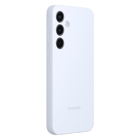 Samsung Galaxy A55 aizsargvāciņš (Silicone Cover) Zils 2 img.