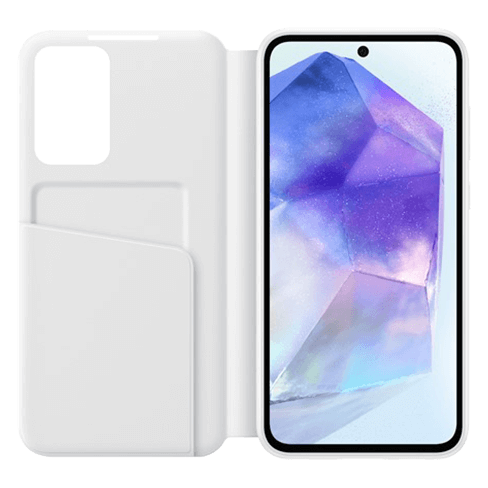 Samsung Galaxy A55 чехол (Smart View Wallet Case) Белый 2 img.