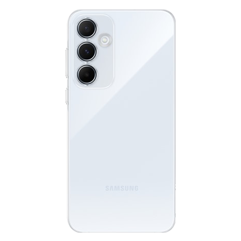 Samsung Galaxy A55 чехол (Soft Clear Cover) Прозрачный 1 img.