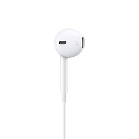 Apple Ear-Pods with USB-C Balts 3 img.