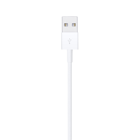 Apple Lightning to USB Cable 1m Balts 3 img.