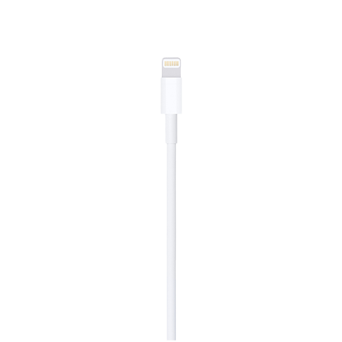Apple Lightning to USB Cable 1m Balts 2 img.