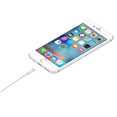 Apple Lightning to USB Cable 1m Белый 4 img.