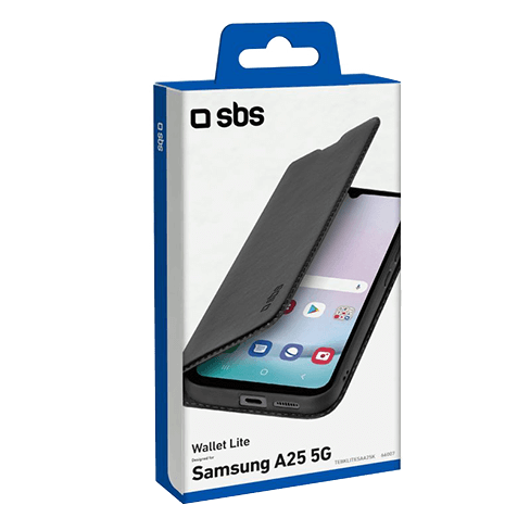 SBS Samsung Galaxy A25 5G aizsargvāciņš (Wallet Lite Case) Melns 2 img.