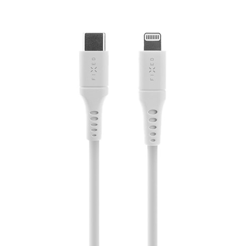 Fixed USB-C to Lightning | 1,2 m Balts 1 img.