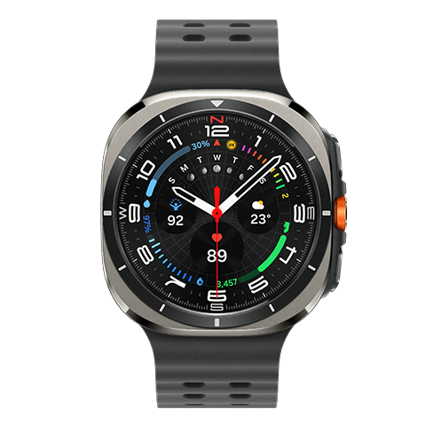 Samsung Galaxy Watch Ultra 47mm Sudrabs 1 img.