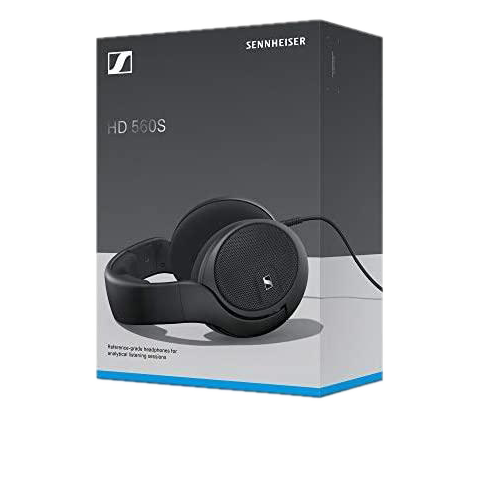 Sennheiser HD 560S Melns 3 img.