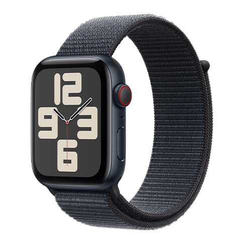 Apple Watch SE 44mm Aluminium Case | Sport Loop Чёрный 1 img.