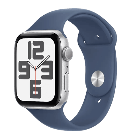 Apple Watch SE 40mm Aluminium Case | Sport Band S/M Sudrabs 1 img.