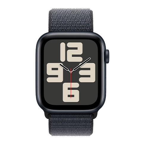 Apple Watch SE 44mm Aluminium Case | Sport Loop Чёрный 2 img.