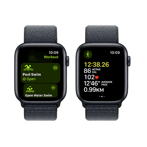 Apple Watch SE 44mm Aluminium Case | Sport Loop Чёрный 5 img.