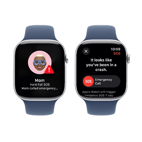 Apple Watch Series 10 42mm Aluminium Case | Sport Band S/M Sudrabs 5 img.