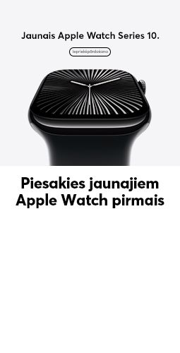 Piesakies jaunajiem Apple Watch Series 10 viedpulksteņiem pirmais