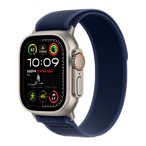Apple Watch Ultra 2 49mm Titanium Case | Trail Loop S/M Bēšs 1 img.
