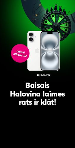 Baisais Halovīna laimes rats ir klāt - laimē vērtīgus atlaižu kuponus vai Apple iPhone 16