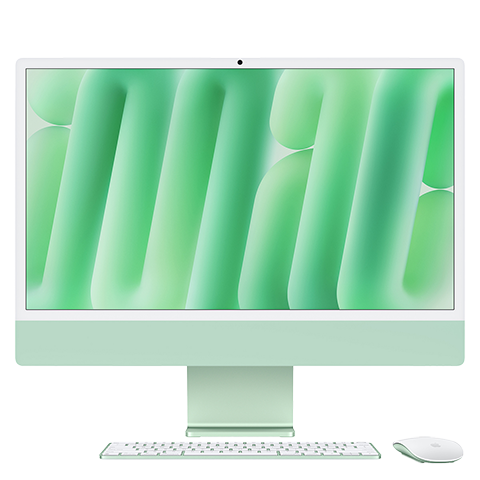 Apple iMac 24” MWUY3ZE/A 256 GB Zaļš 1 img.