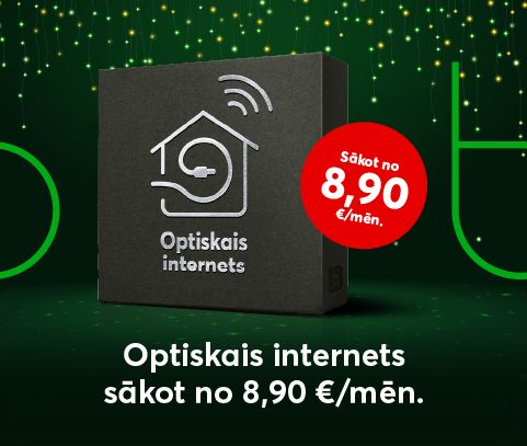 Ņem ātrāko Bites Optisko internetu, sākot no 8,90 eiro mēnesī