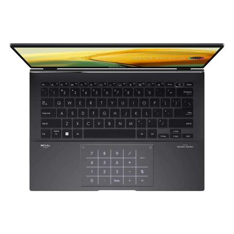 Asus ZenBook Series UM3402YA-KP753W 512 GB Melns 2 img.