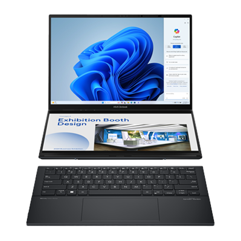 Asus ZenBook Series DUO UX8406MA-PZ103W 1 TB Pelēks 4 img.