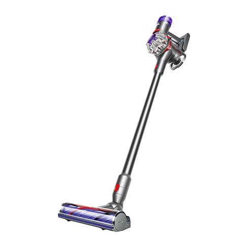 Dyson SV25 V8 Sudrabs 1 img.