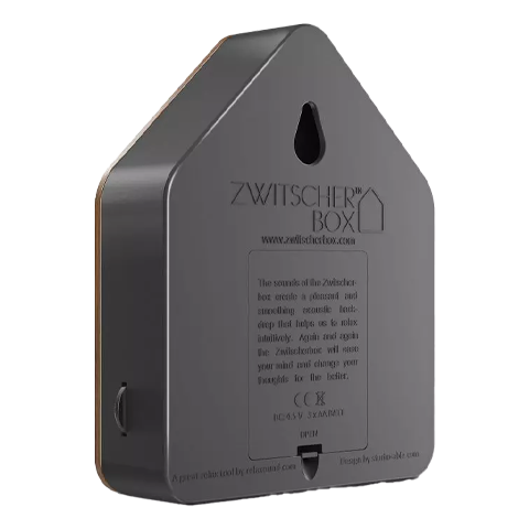 Relaxound Zwitscherbox skaņas kaste Brūns 3 img.