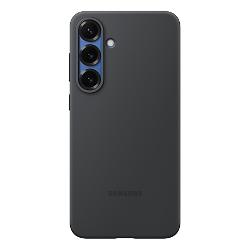 Samsung Galaxy S25+ aizsargvāciņš (Silicone Cover) Melns 1 img.