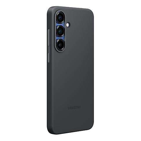 Samsung Galaxy S25+ aizsargvāciņš (Silicone Cover) Melns 2 img.